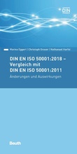 Cover: DIN EN ISO 50001:2018 - Vergleich mit DIN EN ISO 50001:2011, &Auml;nderungen und Auswirkungen - DIN Media