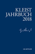 Cover: Kleist-Jahrbuch 2018 - J.B. Metzler