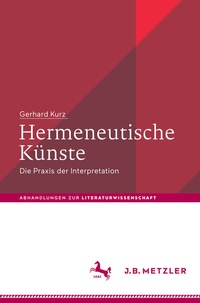 Abbildung von: Hermeneutische Künste - J.B. Metzler