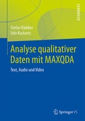 Cover: Analyse qualitativer Daten mit MAXQDA - Springer VS