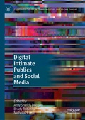 Cover: Digital Intimate Publics and Social Media - Palgrave Macmillan