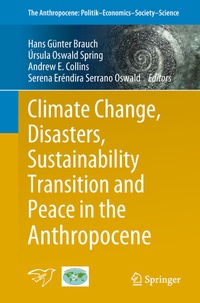 Abbildung von: Climate Change, Disasters, Sustainability Transition and Peace in the Anthropocene - Springer