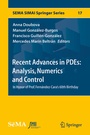 Cover: Recent Advances in PDEs: Analysis, Numerics and Control - Springer