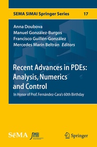 Abbildung von: Recent Advances in PDEs: Analysis, Numerics and Control - Springer