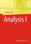 Cover: Analysis I - Springer Spektrum