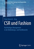 Cover: CSR und Fashion - Springer Gabler