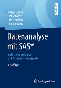Enlarge image Cover: Datenanalyse mit SAS® - Springer Gabler