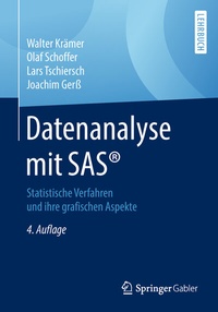 Abbildung von: Datenanalyse mit SAS® - Springer Gabler