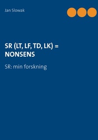 Abbildung von: SR (LT, LF, TD, LK) = NONSENS - Books on Demand