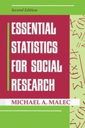 Cover: Essential Statistics For Social Research - Routledge