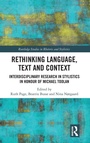Cover: Rethinking Language, Text and Context - Routledge