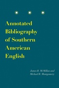 Cover: Annotated Bibliography of Southern American English - The University of Alabama Press