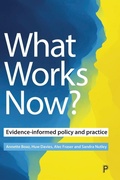 Cover: What Works Now? - Policy Press