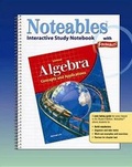Cover: Noteables Algebra Interactive Study Notebook - McGraw-Hill/Glencoe