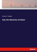 Cover: Sod, the Mysteries of Adoni - Hansebooks