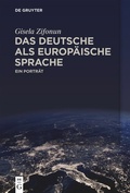 Cover: Das Deutsche als europ&auml;ische Sprache - De Gruyter