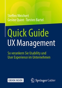 Abbildung von: Quick Guide UX Management - Springer Gabler
