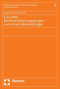 Abbildung von: § 3a UWG: Marktverhaltensregelungen zum Schutz Minderjähriger - Nomos