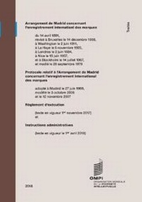 Abbildung von: Arrangement de Madrid Concernant l'Enregistrement International Des Marques - World Intellectual Property Organization