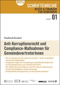 Cover: Anti-Korruptionsrecht und Compliance Ma&szlig;nahmen f&uuml;r GemeindevertreterInnen - Manz