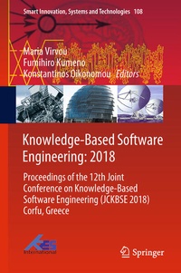 Enlarge image Cover: Knowledge-Based Software Engineering: 2018 - Springer