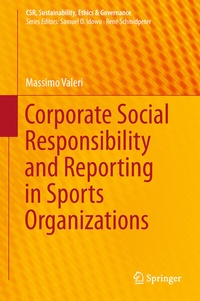 Abbildung von: Corporate Social Responsibility and Reporting in Sports Organizations - Springer