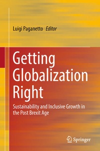 Enlarge image Cover: Getting Globalization Right - Springer