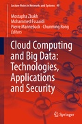 Cover: Cloud Computing and Big Data: Technologies, Applications and Security - Springer