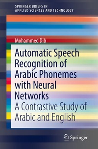 Enlarge image Cover: Automatic Speech Recognition of Arabic Phonemes with Neural Networks - Springer