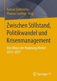 Abbildung von: Zwischen Stillstand, Politikwandel und Krisenmanagement - Springer VS