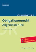 Cover: Grundkurs Obligationenrecht Allgemeiner Teil - Helbing & Lichtenhahn