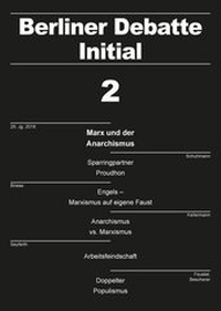 Enlarge image Cover: Marx und der Anarchismus - WeltTrends