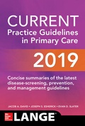 Cover: CURRENT Practice Guidelines in Primary Care 2019 - McGraw-Hill Education