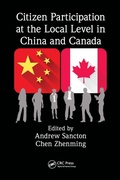 Cover: Citizen Participation at the Local Level in China and Canada - Routledge