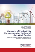 Cover: Concepts of Productivity Enhancement of Horizontal Axis Wind Turbine - LAP Lambert Academic Publishing