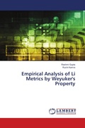 Cover: Empirical Analysis of Li Metrics by Weyuker's Property - LAP Lambert Academic Publishing