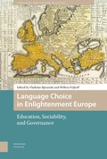 Cover: Language Choice in Enlightenment Europe - Amsterdam University Press