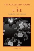 Cover: Collected Poems of Li He - The Chinese University of Hong Kong Press