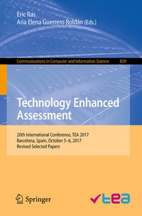 Enlarge image Cover: Technology Enhanced Assessment - Springer