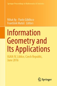 Abbildung von: Information Geometry and Its Applications - Springer
