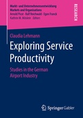 Cover: Exploring Service Productivity - Springer Gabler