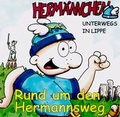 Cover: Herm&auml;nnchen - unterwegs in Lippe - Teil 8: Rund um den Hermannsweg - Lippischer Heimatbund