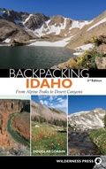Cover: Backpacking Idaho - Wilderness Press