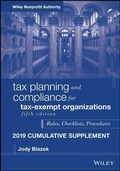 Cover: Tax Planning and Compliance for Tax-Exempt Organizations - Wiley