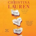 Cover: Love and Other Words - SIMON & SCHUSTER AUDIO