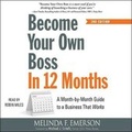 Cover: Become Your Own Boss in 12 Months, 2nd Edition - SIMON & SCHUSTER AUDIO