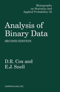 Cover: Analysis of Binary Data - Chapman & Hall/CRC