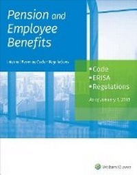 Abbildung von: Pension and Employee Benefits Code Erisa Regulations - Wolters Kluwer Law & Business