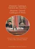 Cover: Massenet: Catalogue G&eacute;n&eacute;ral des Oeuvres/Massenet: General Catalogue of Works - Pendragon Press