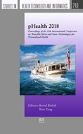 Cover: pHealth 2018 - IOS Press,US